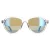Serengeti zonnebril DANBY SS527003 Glansende kristal mineraal gepolariseerd 555 nm blauw