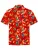 Hawaiihemdshop.de Overhemd ‘Hawaiihemd “Flower Parrots”‘  lichtrood