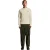 Lyle & Scott Heren-trui met ronde hals en lange mouwen, voorzien van geborduurd logo (Beige Marl)