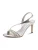 Tamaris Sandalen met riem  zilver