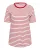 KAFFE CURVE Shirt  rood / wit