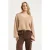 Smashed Lemon Gebreide top met v-hals en strikdetail |