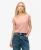 Superdry Vrouwen Studios T-shirt met Laag Uitgesneden Ronde Hals Roze