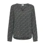Damesblouse met lange mouwen en v-hals JDY Piper