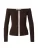 Abercrombie & Fitch Gebreid vest  bruin / natuurwit
