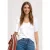 T-shirt met V-hals