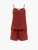 AmourLinen Pyjama ‘Night Owl’  roestbruin