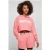 Urban Classics Ladies Starter Cropped Hoody Pinkgrapefruit