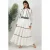 Bloeiende Tippet Maxi Jurk