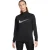 Nike Dri-fit Swoosh Hardlooptop Met Lange Mouwen In Zwart