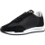 EA7 Mesh Sneakers Met Groot Logo, Zwart
