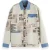 Scotch & Soda Printed & Washed Colour Block Worker Jacket Art Dept Collage