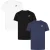 3-pack Nike Sportswear Club T-shirts voor Heren in Wit/Zwart/Marineblauw