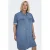 ONLY CARMAKOMA jurk gebreid medium blue denim