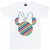 Li-cense Disney dames minnie mouse regenbooggezicht katoenen vriendje t-shirt
