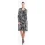Paisley jurk met kraag