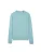 GOBI Cashmere Trui ‘Women’s Essential Cashmere Crewneck Sweater’  turquoise