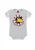 LOGOSHIRT Rompertje/body ‘Der kleine Rabe Socke’  geel / grijs gemêleerd / rood / zwart / wit