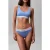 Calvin Klein High Leg Tanga Blue Descent