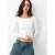 MANGO TEEN longsleeve met studs – wit