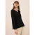 Cecil Dames Crepe blouse in Zwart