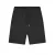 Malelions Men Diagonal Seersucker Shorts | Black
