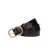 Legend leren riem zwart