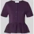 Rich & Royal Cardigan van viscosemix met peplum