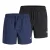 JACK & JONES Zwemshorts  navy / zwart