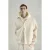 Oversized Pluche Shirt met Drukknoopsluiting