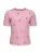 Only Mini Shirt ‘KMGBEATE’  groen / rosa / framboos