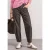 High Waist Barrel Leg Hose met Elastikbund