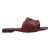 Bottega Veneta Lido Platte Sandalen rood