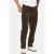 Jan Vanderstorm +FIT Collectie HARSTAD corduroy loose casual broek Plus Size donkerbruin