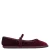 MANGO TEEN fluwelen ballerina’s – donkerrood