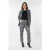 EsQualo Trousers Graphic Illusion Print