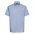 Russell Collection Heren Oxford Formeel Shirt (Oxford Blauw)