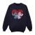 Disney Meisjes Lilo & Stitch Harten Sweatshirt (Marineblauw)