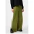 PIECES wide leg high waist casual broek groen