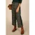 River Woods Wide Checke Pants Green