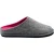 Loewenweiss Lowenweiss easy bicolore handgemaakte pantoffels gekookte wol / fuchsia