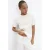 Mango T-shirt met borduursels – beige