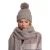 Fleece Muts met Pompon Dames Rino & Pelle Nancy