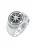 KUZZOI Ring ‘Kompass’  antraciet / zilver
