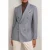 Reiss Db Peak Textured Blazer Airforce Blue