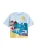 Next Shirt  lichtblauw / citroen / petrol / donkerrood