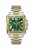 Gc Analoog horloge ‘RetroFit’  goud / groen / zilver