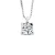 Ketting Diamond Solitaire 0,15 Cts White Gold
