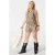 MS Mode high waist regular fit casual short Plus Size – kaki