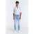 Cup of Joe Lance heren straight-fit jeans light blue